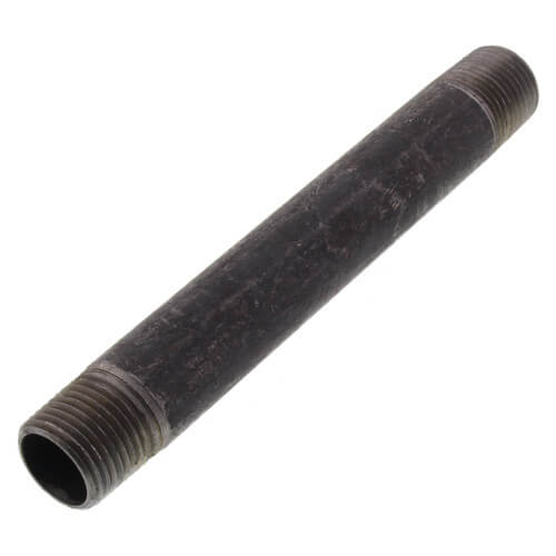 Main product image of 1/2" x 6" Schedule 40 Black Nipple