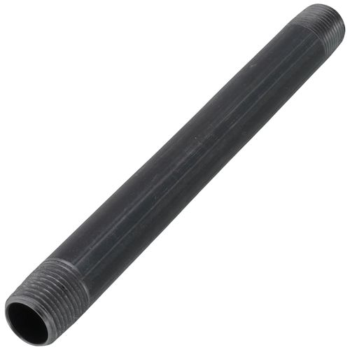 Main product image of 1/2" x 8" Schedule 40 Black Nipple