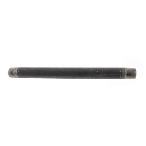Main product image of 1/2" x 9-1/2" Schedule 40 Black Nipple