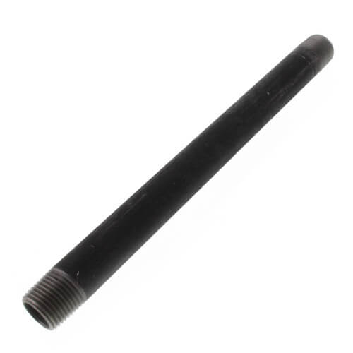 Main product image of 1/2" x 9-1/2" Schedule 40 Black Nipple