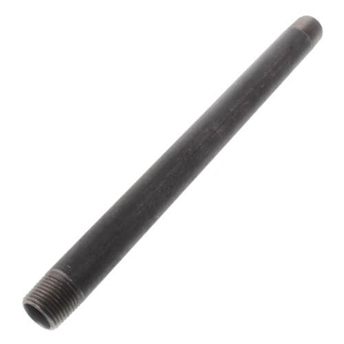 Main product image of 1/2" x 10-1/2" Schedule 40 Black Nipple