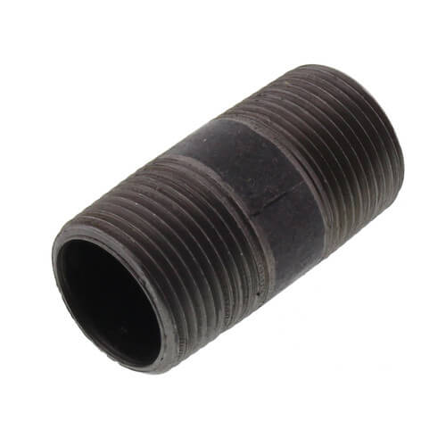 3/4" x 2" Black Nipple