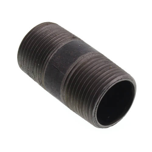 3/4" x 2" Black Nipple