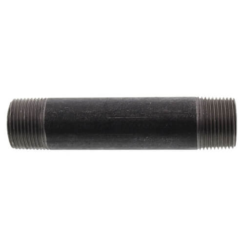 3/4" x 4-1/2" Black Nipple