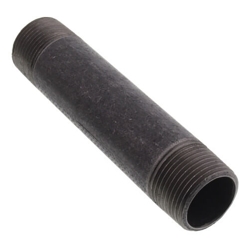 3/4" x 4-1/2" Black Nipple