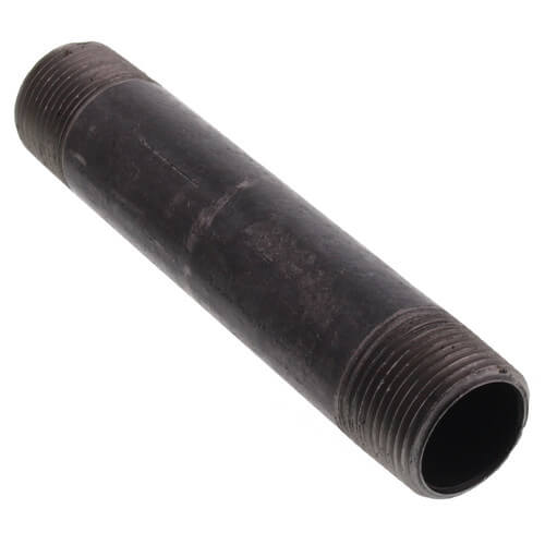 3/4" x 5" Black Nipple