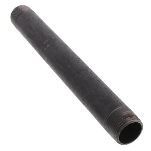 Main product image of 3/4" x 8-1/2" Schedule 40 Black Nipple