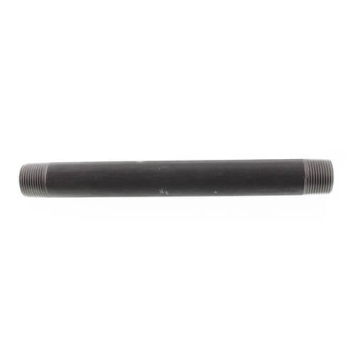 3/4" x 9" Black Nipple