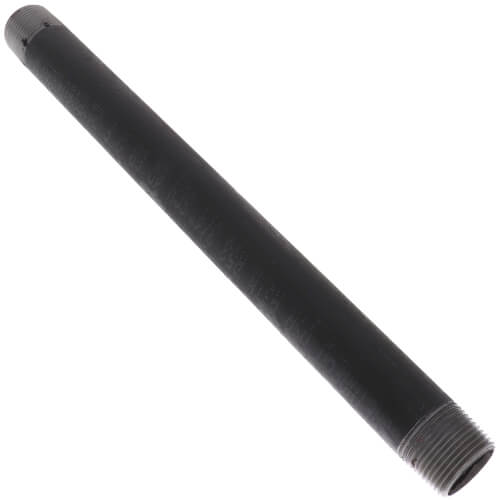 Main product image of 3/4" x 11-1/2" Schedule 40 Black Nipple