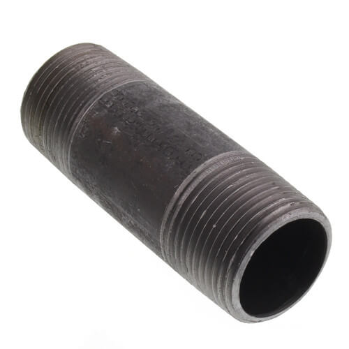 Main product image of 1" x 3-1/2" Schedule 40 Black Nipple
