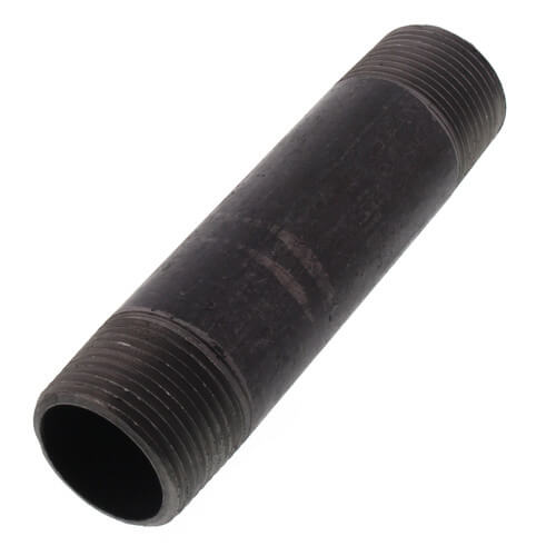 1" x 5" Black Nipple