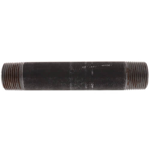 1" x 6-1/2" Black Nipple