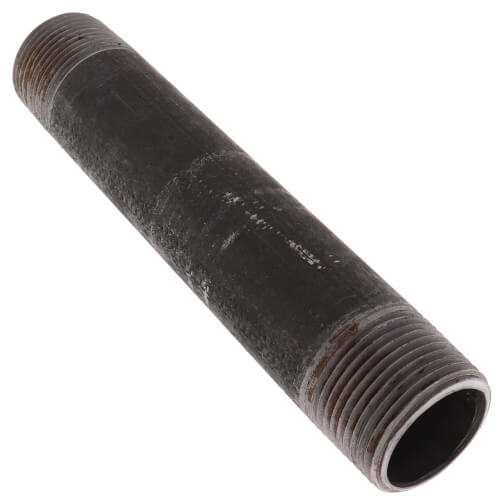 1" x 6-1/2" Black Nipple