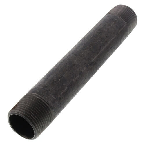 Main product image of 1" x 7-1/2" Schedule 40 Black Nipple