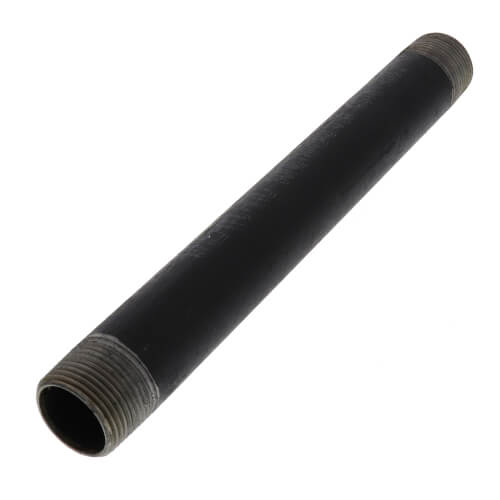 Main product image of 1" x 10-1/2" Schedule 40 Black Nipple
