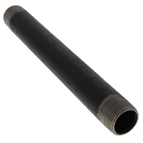 Main product image of 1" x 10-1/2" Schedule 40 Black Nipple