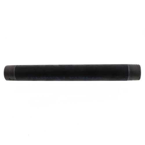Main product image of 1" x 11" Schedule 40 Black Nipple