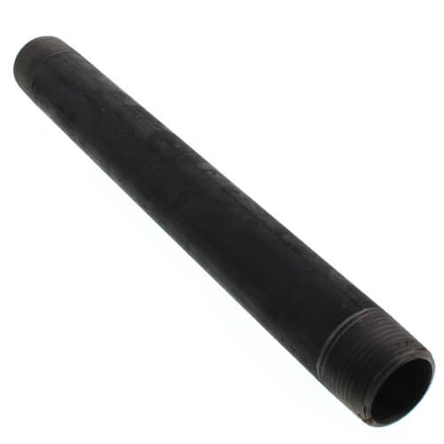 Main product image of 1" x 11" Schedule 40 Black Nipple