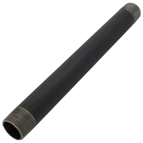 Main product image of 1" x 12" Schedule 40 Black Nipple