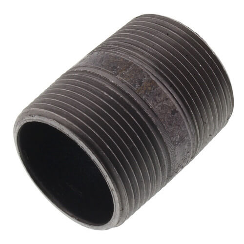 1-1/4" x 2" Black Nipple