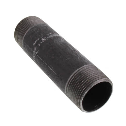 1-1/4" x 5-1/2" Black Nipple