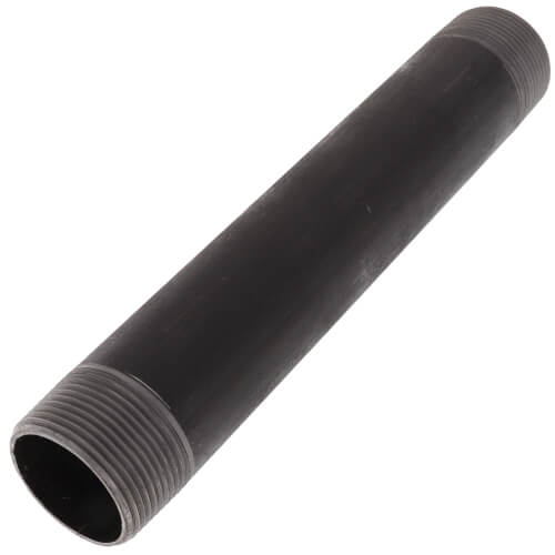 Main product image of 1-1/4" x 9" Schedule 40 Black Nipple