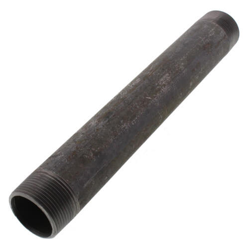 Main product image of 1-1/4" x 11" Schedule 40 Black Nipple