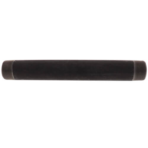 Main product image of 1-1/4" x 11-1/2" Schedule 40 Black Nipple