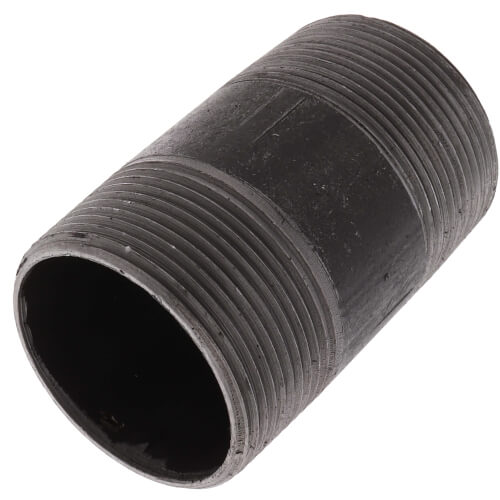 Main product image of 1-1/2" x 3" Schedule 40 Black Nipple