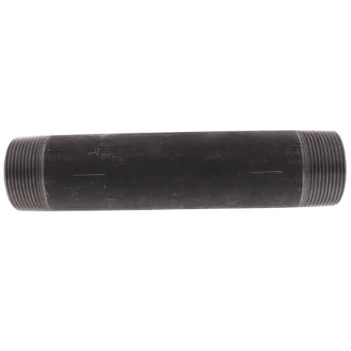 1-1/2" x 8" Black Nipple