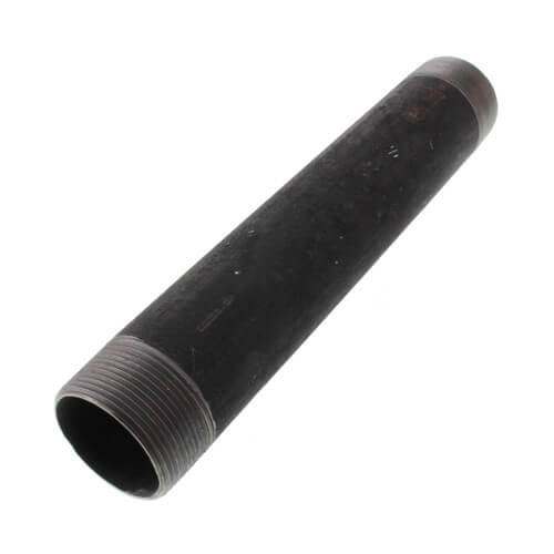 Main product image of 1-1/2" x 10" Schedule 40 Black Nipple