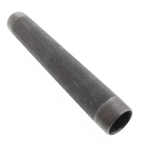 Main product image of 1-1/2" x 12" Schedule 40 Black Nipple
