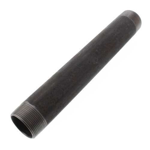 Main product image of 1-1/2" x 12" Schedule 40 Black Nipple