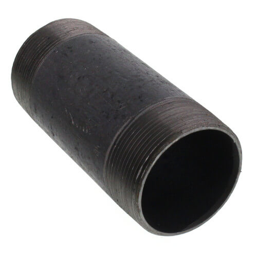 2" x 5" Black Nipple