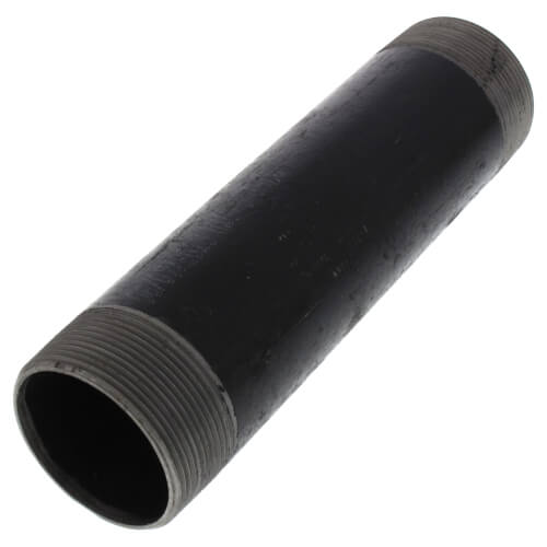 Main product image of 2" x 8-1/2" Schedule 40 Black Nipple