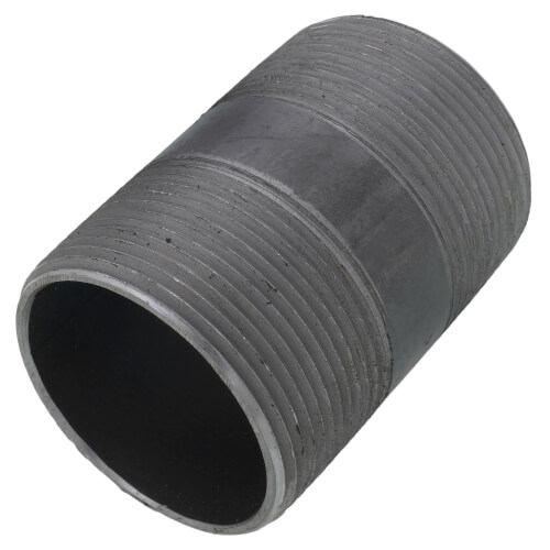 Main product image of 2-1/2" x 4" Schedule 40 Black Nipple