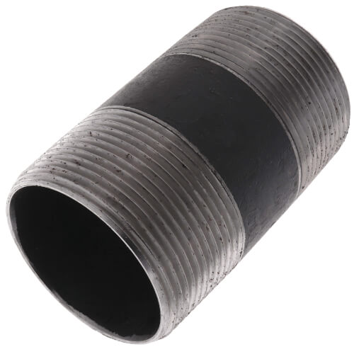 Main product image of 2-1/2" x 4-1/2" Schedule 40 Black Nipple