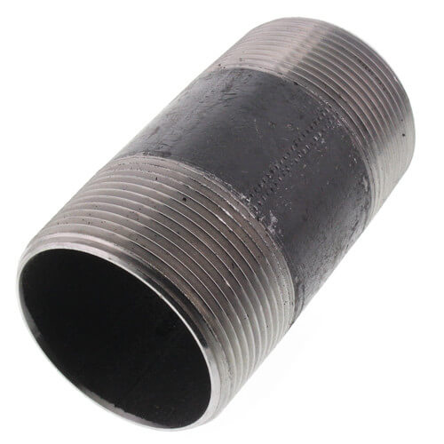 Main product image of 2-1/2" x 5" Schedule 40 Black Nipple