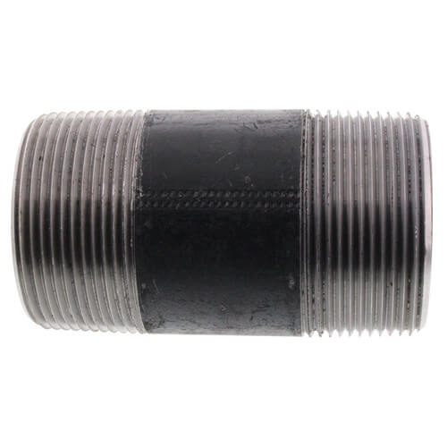 Main product image of 2-1/2" x 5" Schedule 40 Black Nipple