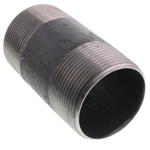 Main product image of 2-1/2" x 5" Schedule 40 Black Nipple