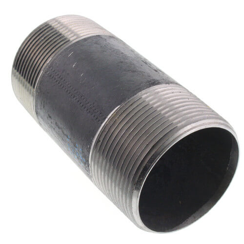 Main product image of 2-1/2" x 5-1/2" Schedule 40 Black Nipple