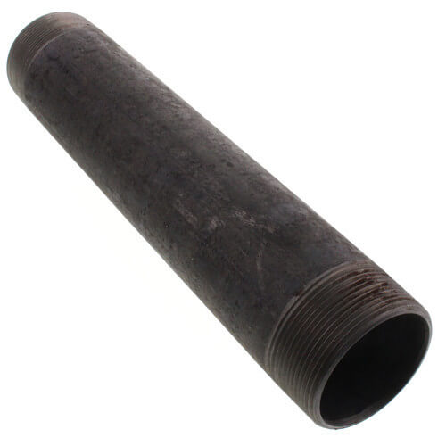 Main product image of 2-1/2" x 10-1/2" Schedule 40 Black Nipple