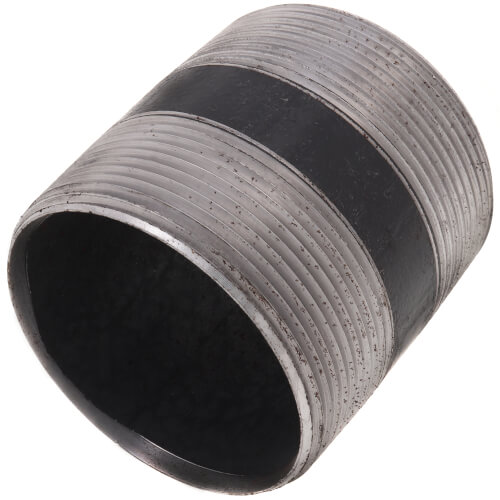 Main product image of 3" x 3-1/2" Schedule 40 Black Nipple