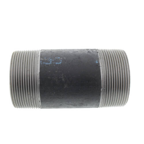 3" x 6-1/2" Black Nipple