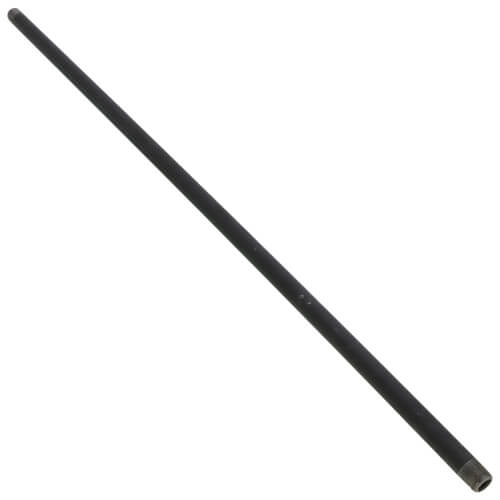 Main product image of 1/8" x 18" Schedule 40 Black Nipple