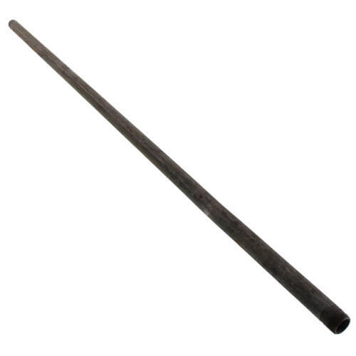 1/8" x 54" Black Nipple