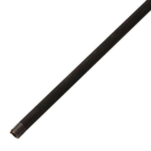 Main product image of 1/4" x 72" Schedule 40 Black Nipple