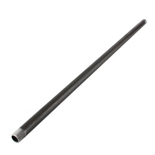 Main product image of 1/2" x 30" Schedule 40 Black Nipple