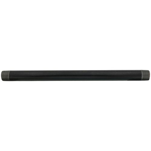 Main product image of 1" x 18" Schedule 40 Black Nipple