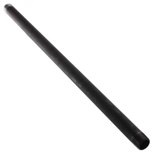 Main product image of 1" x 30" Schedule 40 Black Nipple